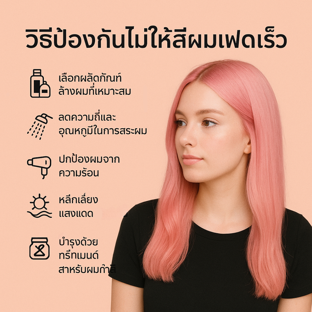 ผู้หญิงทำสีผม