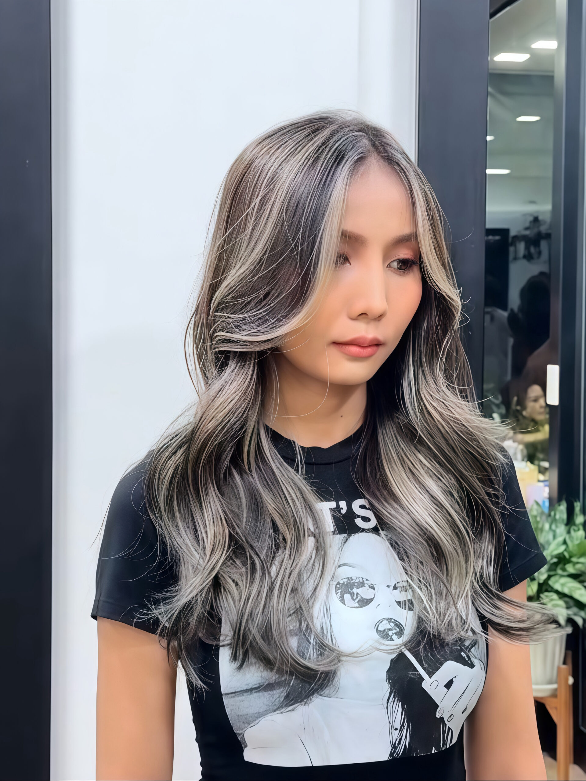 สีไฮไลท์กรอบหน้า